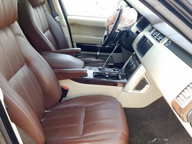 SALGV2EF7GA259896 - 2016 LAND ROVER RANGE ROVER AUTOBIOGRAPHY  photo 5