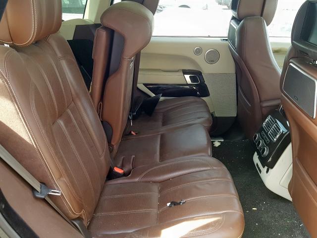 SALGV2EF7GA259896 - 2016 LAND ROVER RANGE ROVER AUTOBIOGRAPHY  photo 6