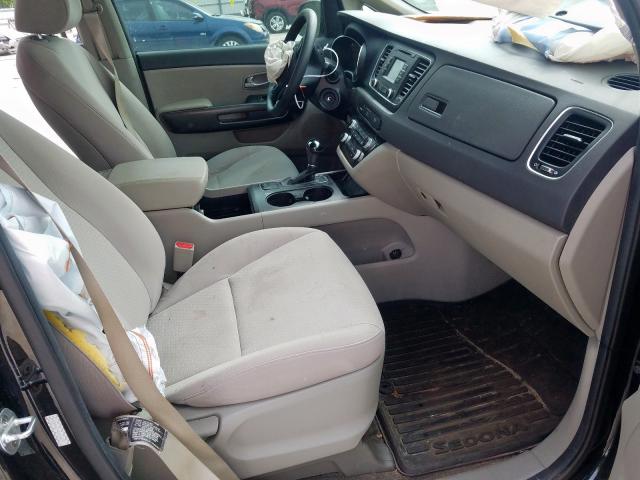 KNDMA5C14G6168697 - 2016 KIA SEDONA L  photo 5