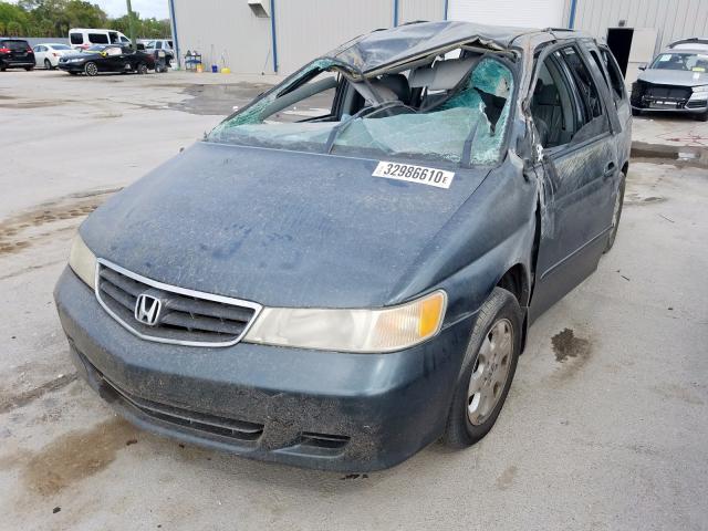 5FNRL18023B023956 - 2003 HONDA ODYSSEY EXL  photo 2