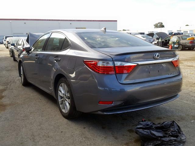 JTHBW1GG1F2092022 - 2015 LEXUS ES 300H  photo 3