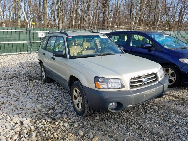JF1SG63665H750959 - 2005 SUBARU FORESTER 2.5X  photo 1