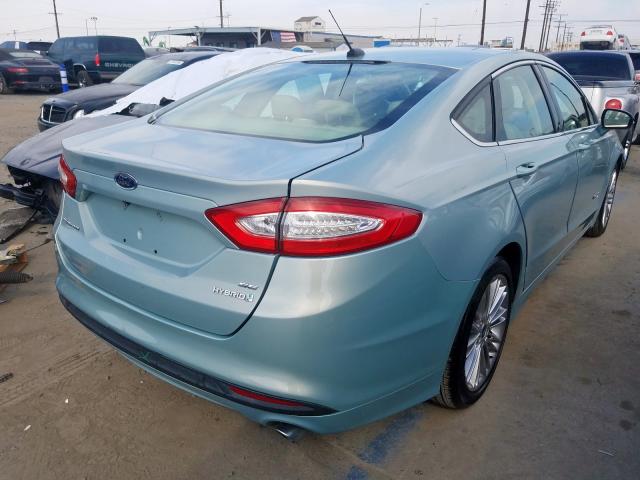 3FA6P0LU5DR163887 - 2013 FORD FUSION SE HYBRID  photo 4