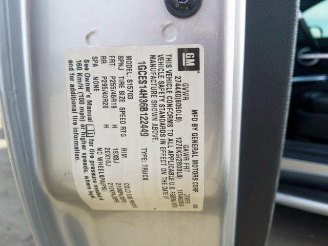 1GCES14H36B122449 - 2006 CHEVROLET SSR  照片 10