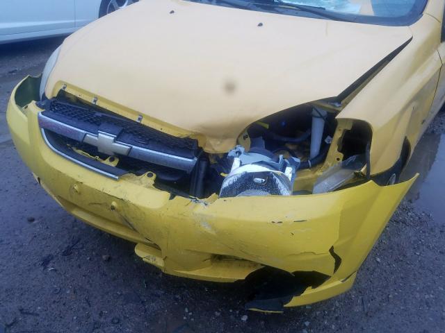 KL1TD56E99B615950 - 2009 CHEVROLET AVEO LS  ფოტო 9