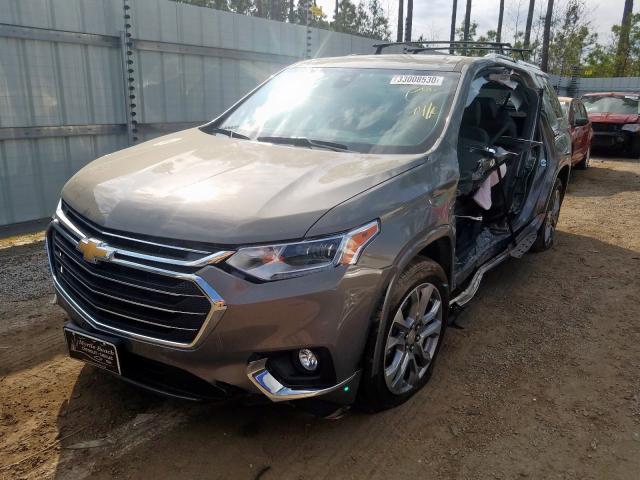 1GNEVKKW8KJ186735 - 2019 CHEVROLET TRAVERSE PREMIER  photo 2