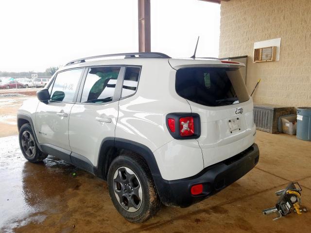 ZACCJAAT4GPE03153 - 2016 JEEP RENEGADE SPORT  լուսանկար 3