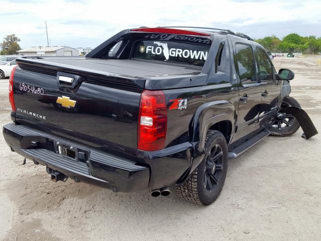 3GNTKFE7XDG228757 - 2013 CHEVROLET AVALANCHE LT  photo 4