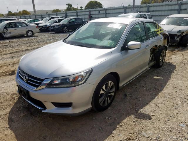 1HGCR2F39EA019469 - 2014 HONDA ACCORD LX  photo 2