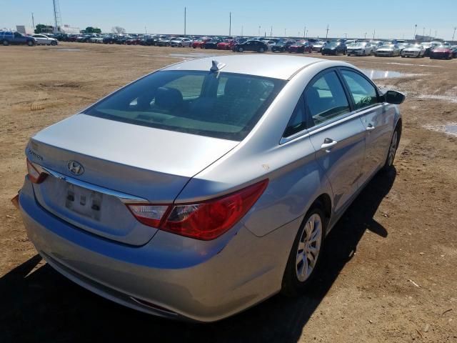 5NPEB4AC8BH084557 - 2011 HYUNDAI SONATA GLS  photo 4