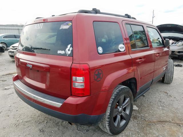 1C4NJPFB3ED601651 - 2014 JEEP PATRIOT LATITUDE  photo 4