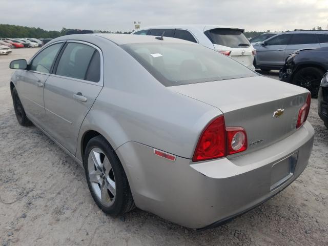1G1ZH57B98F240573 - 2008 CHEVROLET MALIBU 1LT SILVER photo 3