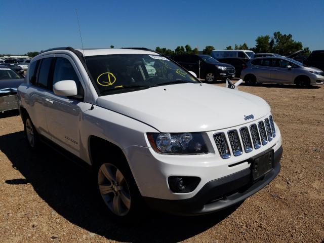 1C4NJDEB8ED788708 - 2014 JEEP COMPASS LATITUDE WHITE photo 1