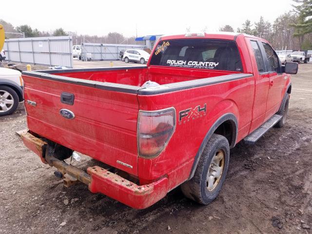 1FTFX1EF6BFA29267 - 2011 FORD F150 SUPER CAB  photo 4