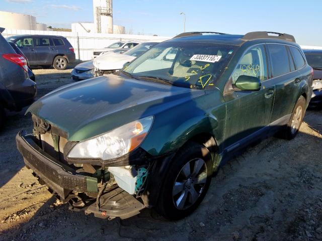 4S4BRBGC7B3441258 - 2011 SUBARU OUTBACK 2.5I PREMIUM  photo 2