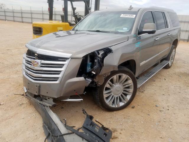 1GYS4KKJ5JR234964 - 2018 CADILLAC ESCALADE ESV PLATINUM  photo 2