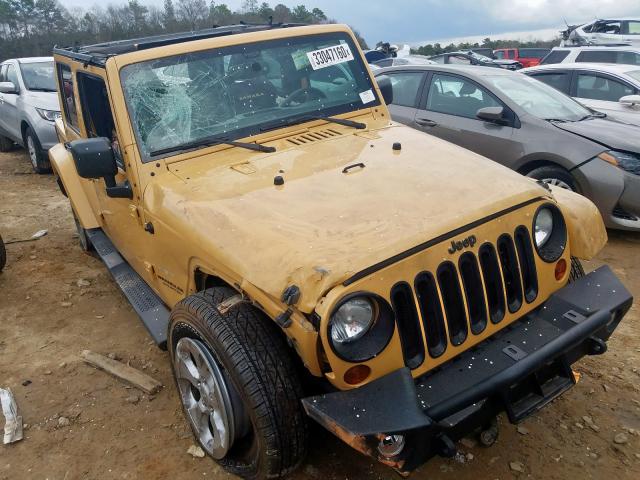 1C4HJWEG7DL625931 - 2013 JEEP WRANGLER UNLIMITED SAHARA  photo 1