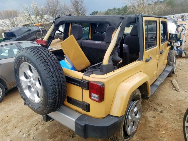 1C4HJWEG7DL625931 - 2013 JEEP WRANGLER UNLIMITED SAHARA  photo 4