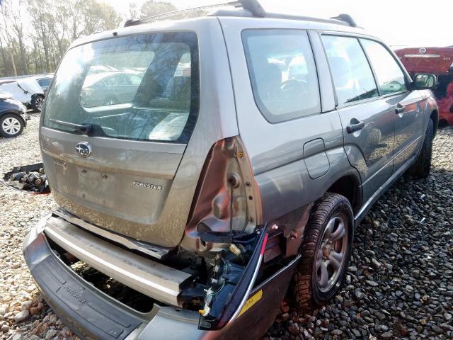 JF1SG63636H758020 - 2006 SUBARU FORESTER 2.5X  photo 4