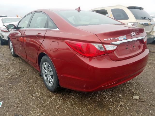 5NPEB4AC4BH176930 - 2011 HYUNDAI SONATA GLS  photo 3