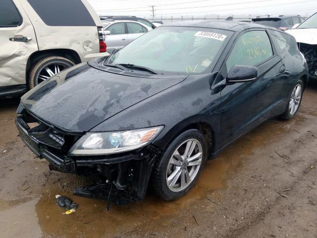 JHMZF1D66BS010158 - 2011 HONDA CR-Z EX  photo 2