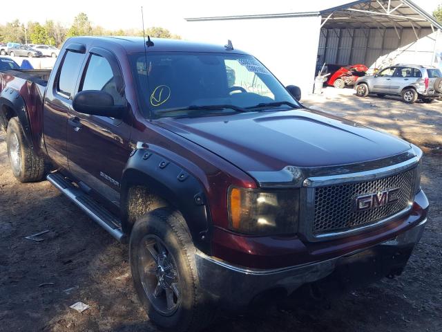 1GTEK19J49Z211356 - 2009 GMC SIERRA K1500 RED photo 1