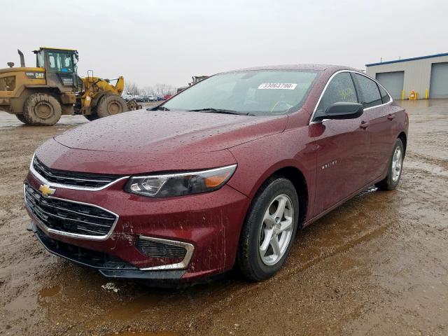 1G1ZB5ST5GF203892 - 2016 CHEVROLET MALIBU LS  photo 2