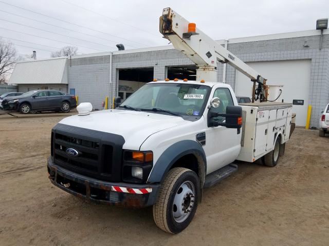 1FDXF46Y18EE43320 - 2008 FORD F450 SUPER DUTY  photo 2