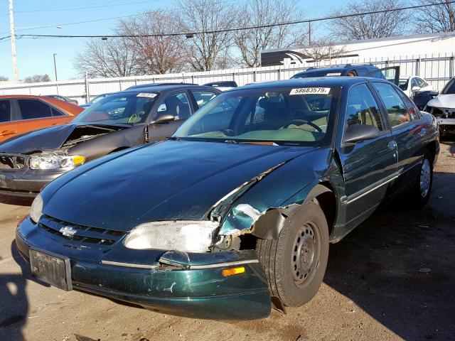 2G1WL52M1V9215875 - 1997 CHEVROLET LUMINA BASE  photo 2