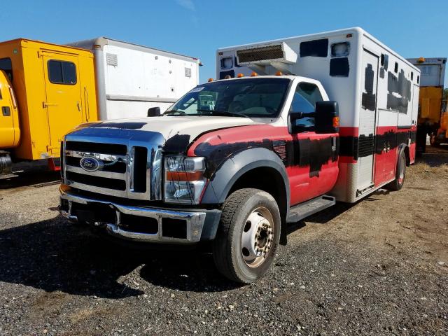 1FDXF46R78ED00154 - 2008 FORD F450 SUPER DUTY  photo 2