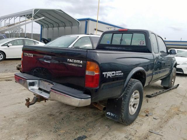 4TAWN74N7WZ154442 - 1998 TOYOTA TACOMA XTRACAB LIMITED  photo 4