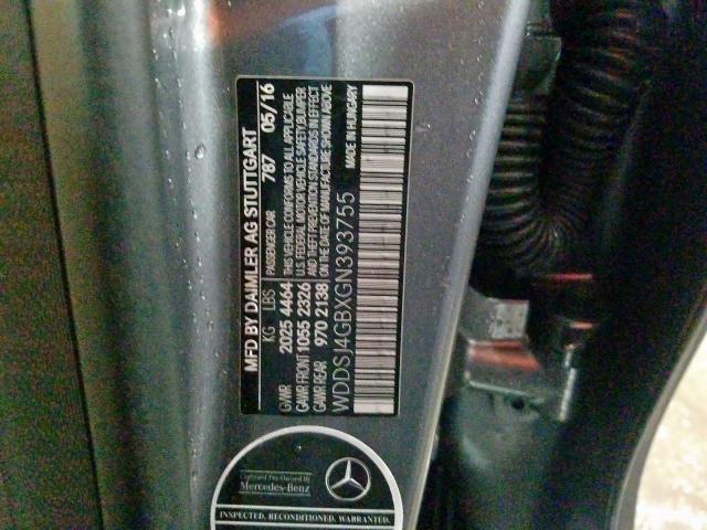 WDDSJ4GBXGN393755 - 2016 MERCEDES-BENZ CLA 250 4MATIC  photo 10