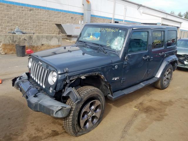 1C4HJWEG3GL228866 - 2016 JEEP WRANGLER UNLIMITED SAHARA  photo 2