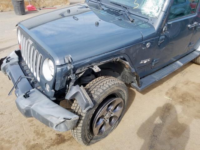 1C4HJWEG3GL228866 - 2016 JEEP WRANGLER UNLIMITED SAHARA  photo 9