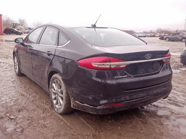 3FA6P0H73HR288489 - 2017 FORD FUSION SE  photo 3