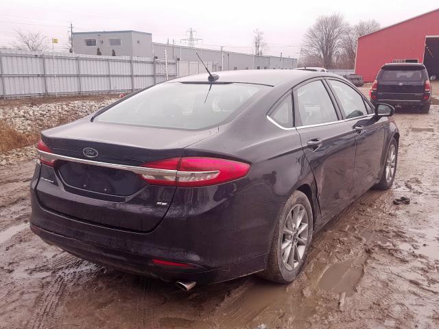 3FA6P0H73HR288489 - 2017 FORD FUSION SE  photo 4