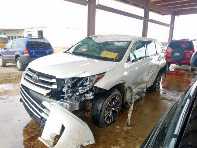 5TDZARFH7KS055857 - 2019 TOYOTA HIGHLANDER LE  photo 2