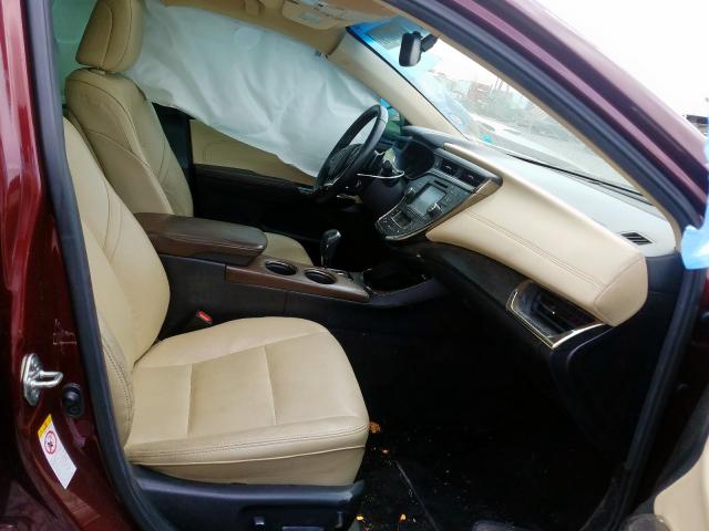 4T1BK1EB9GU210890 - 2016 TOYOTA AVALON XLE  photo 5