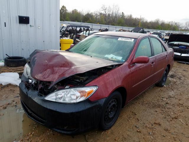 4T1BE32K44U300404 - 2004 TOYOTA CAMRY LE  photo 2