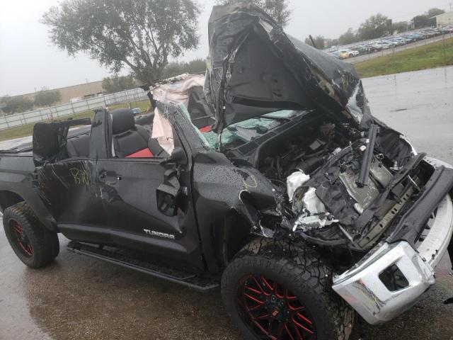 5TFRY5F17LX271310 - 2020 TOYOTA TUNDRA DOUBLE CAB SR/SR5 BLUE photo 10