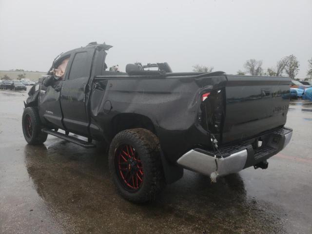 5TFRY5F17LX271310 - 2020 TOYOTA TUNDRA DOUBLE CAB SR/SR5 BLUE photo 3