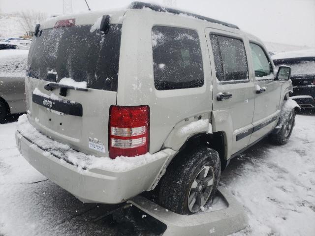 1J8GN28KX8W267245 - 2008 JEEP LIBERTY SPORT BEIGE photo 4