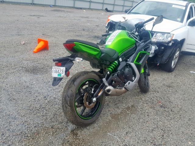 JKAEXEE13GDA21649 - 2016 KAWASAKI EX650 E  photo 4
