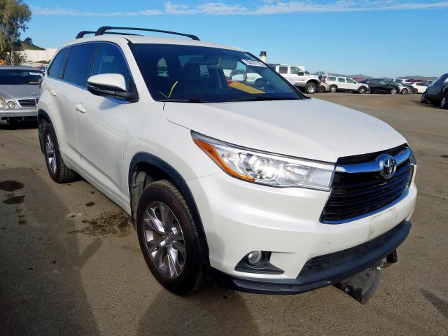 5TDBKRFH6FS159440 - 2015 TOYOTA HIGHLANDER LE  photo 1