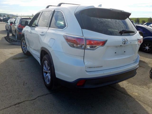 5TDBKRFH6FS159440 - 2015 TOYOTA HIGHLANDER LE  photo 3