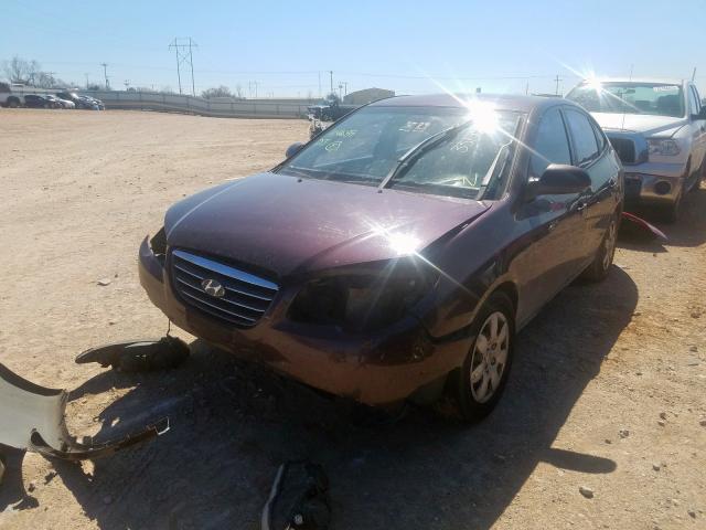 KMHDU46D37U114659 - 2007 HYUNDAI ELANTRA GLS  photo 2