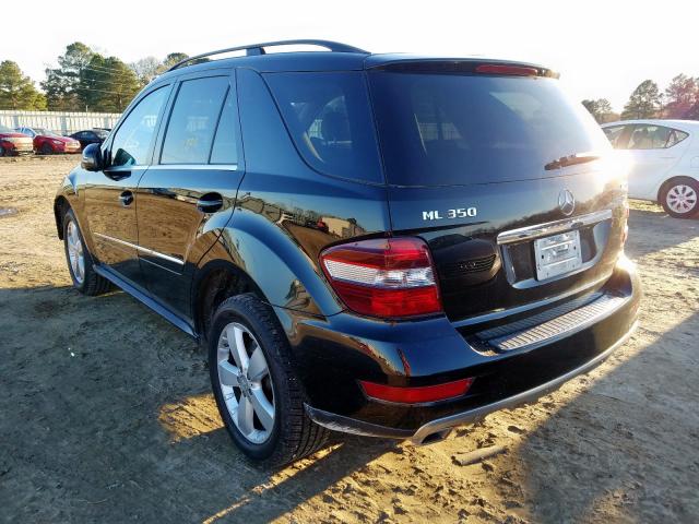 4JGBB8GB3BA714013 - 2011 MERCEDES-BENZ ML 350 4MATIC  photo 3