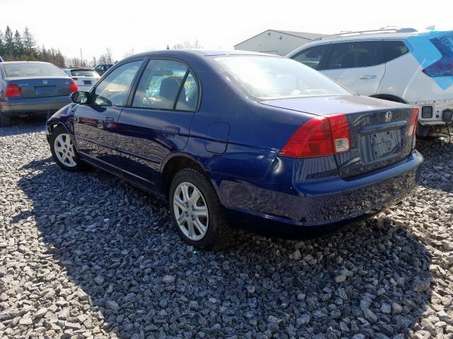 2HGES16601H943716 - 2001 HONDA CIVIC LX  photo 3