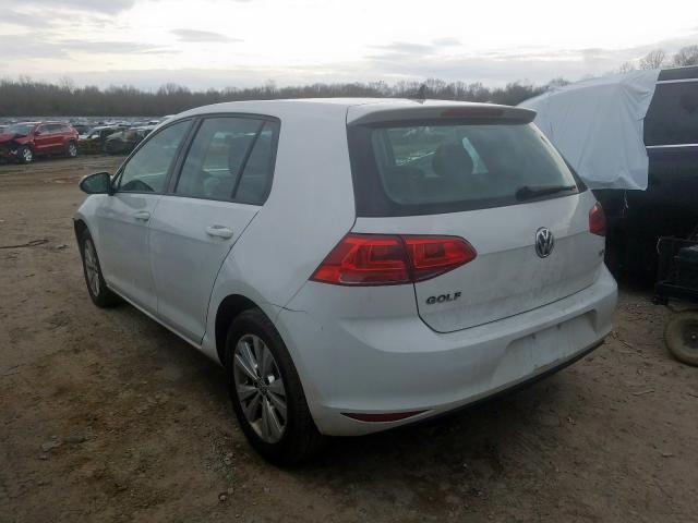 3VW2A7AU6FM104267 - 2015 VOLKSWAGEN GOLF TDI  photo 3