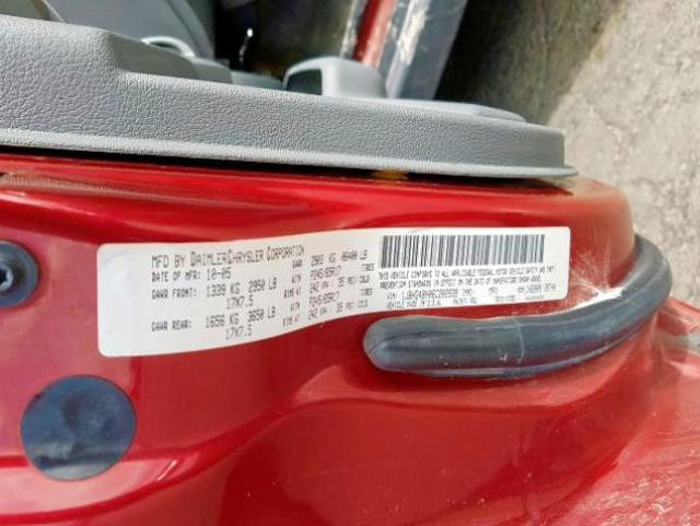 1J8HG48N06C202939 - 2006 JEEP COMMANDER  ფოტო 10